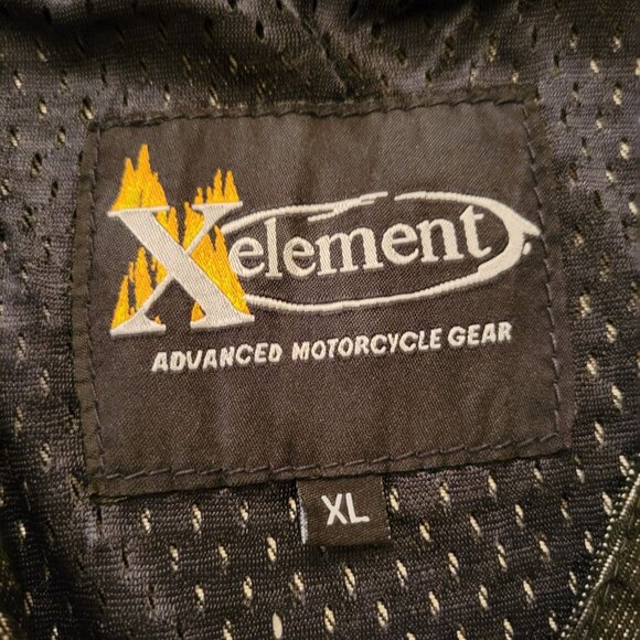 X element Advanced Motorcycle Gear L XL Denim Conceal Carry Vest Biker Moto‎ - Picture 2 of 8